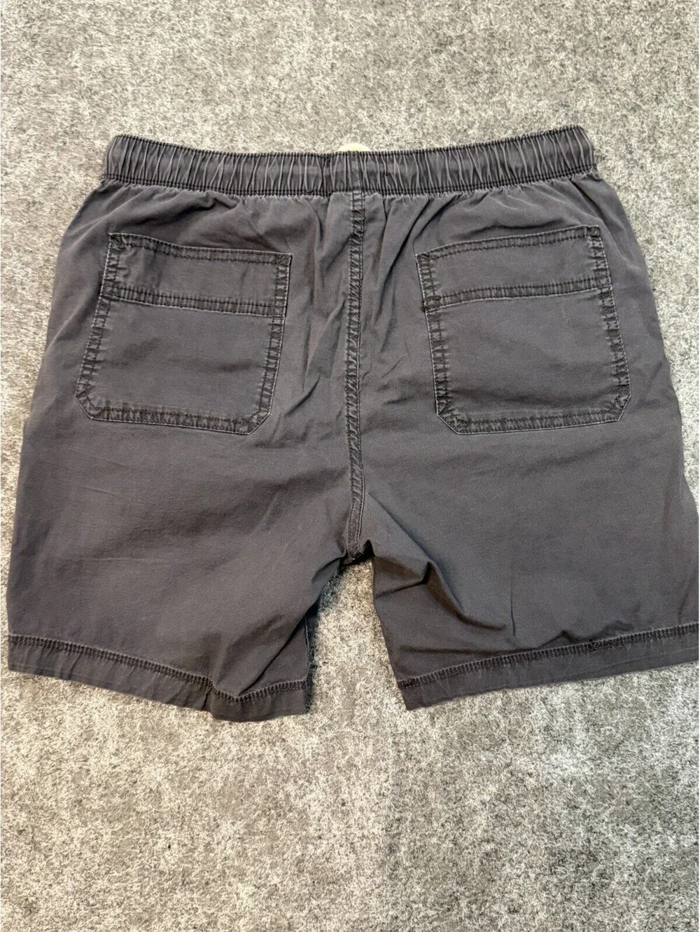 Arizona Jean Co Flex Shorts Men’s Small Gray Stretch Drawstring Casual